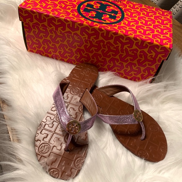 Tory Burch Shoes - Tory Burch Sandals Thora Sandals Rosa Color Size 7